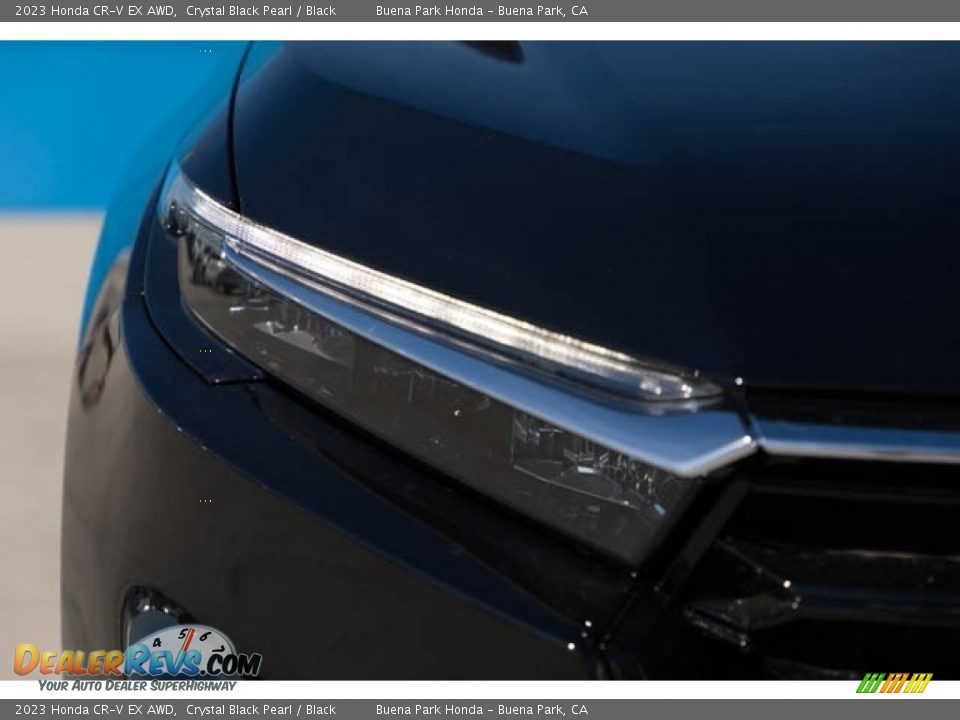 2023 Honda CR-V EX AWD Crystal Black Pearl / Black Photo #4