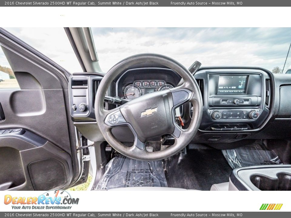 2016 Chevrolet Silverado 2500HD WT Regular Cab Steering Wheel Photo #11