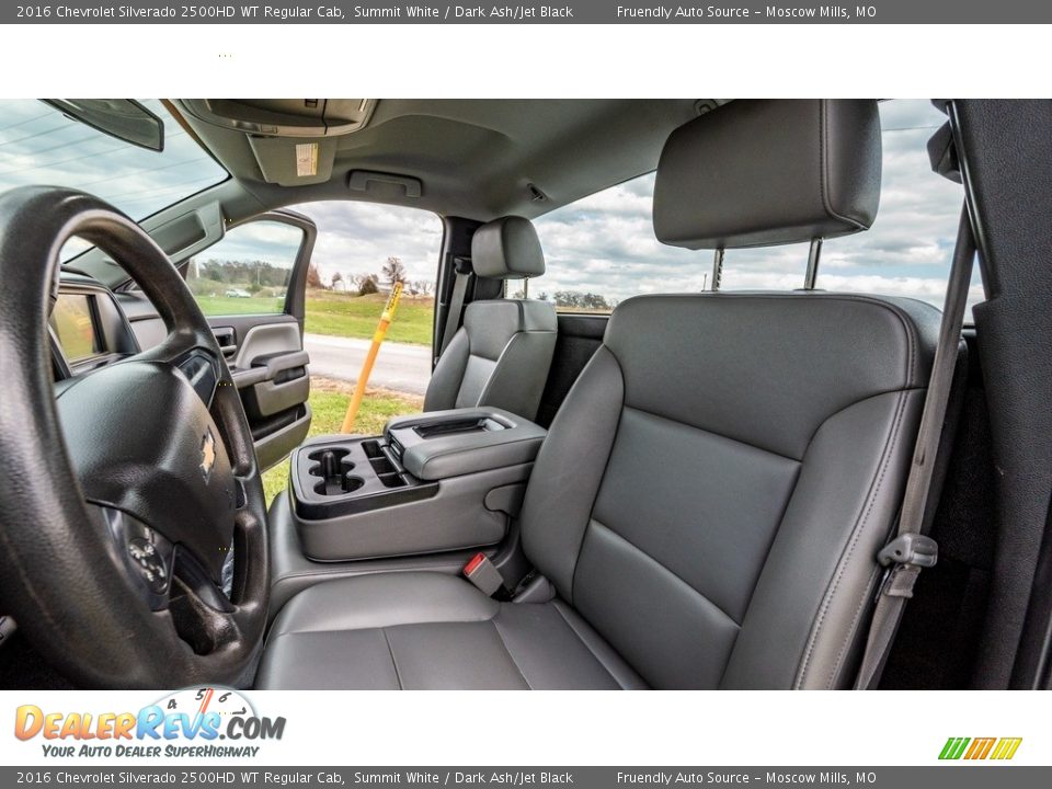 Front Seat of 2016 Chevrolet Silverado 2500HD WT Regular Cab Photo #12