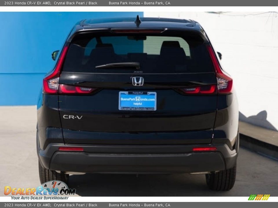 2023 Honda CR-V EX AWD Crystal Black Pearl / Black Photo #7