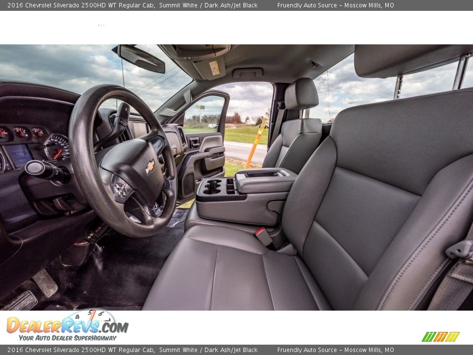 Front Seat of 2016 Chevrolet Silverado 2500HD WT Regular Cab Photo #15