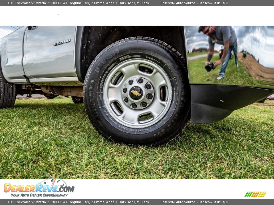 2016 Chevrolet Silverado 2500HD WT Regular Cab Summit White / Dark Ash/Jet Black Photo #18