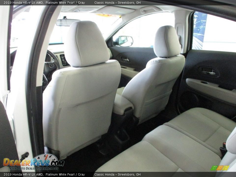 2019 Honda HR-V LX AWD Platinum White Pearl / Gray Photo #23