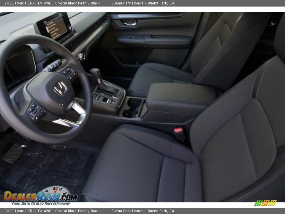 Black Interior - 2023 Honda CR-V EX AWD Photo #15