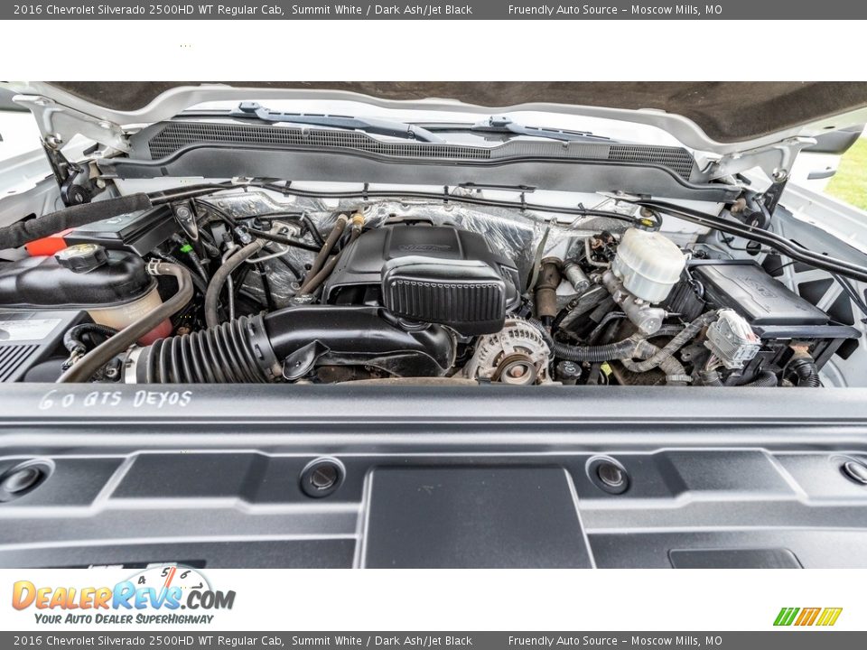2016 Chevrolet Silverado 2500HD WT Regular Cab 6.0 Liter OHV 16-Valve VVT Vortec V8 Engine Photo #23