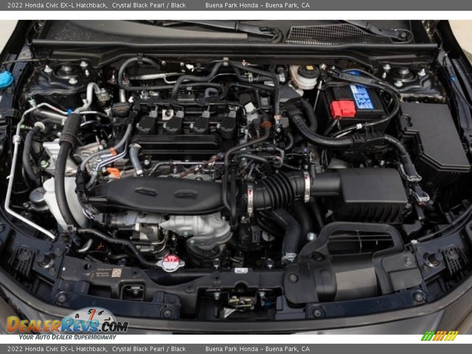 2022 Honda Civic EX-L Hatchback 1.5 Liter Turbocharged DOHC 16-Valve VTEC 4 Cylinder Engine Photo #9