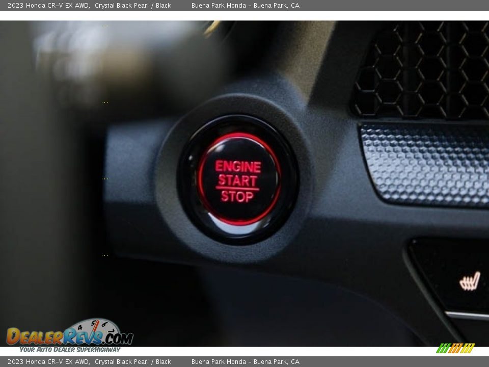 2023 Honda CR-V EX AWD Crystal Black Pearl / Black Photo #22