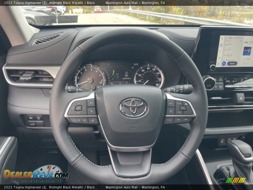 2023 Toyota Highlander LE Steering Wheel Photo #10