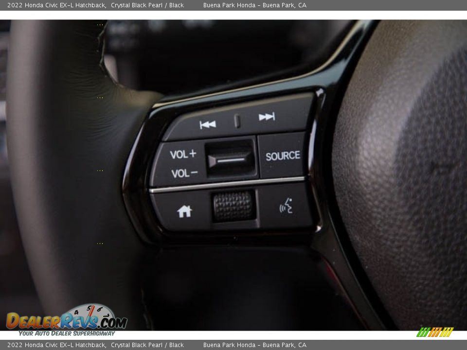 2022 Honda Civic EX-L Hatchback Steering Wheel Photo #20