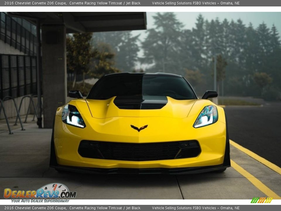 2016 Chevrolet Corvette Z06 Coupe Corvette Racing Yellow Tintcoat / Jet Black Photo #13