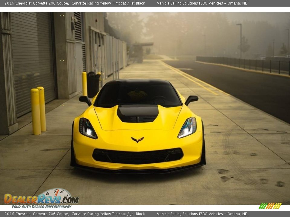 2016 Chevrolet Corvette Z06 Coupe Corvette Racing Yellow Tintcoat / Jet Black Photo #18