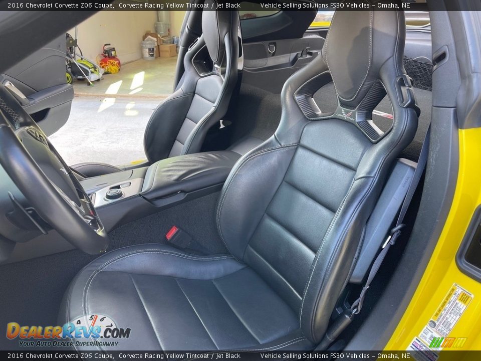 Front Seat of 2016 Chevrolet Corvette Z06 Coupe Photo #24