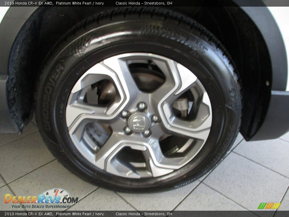 2019 Honda CR-V EX AWD Platinum White Pearl / Ivory Photo #5