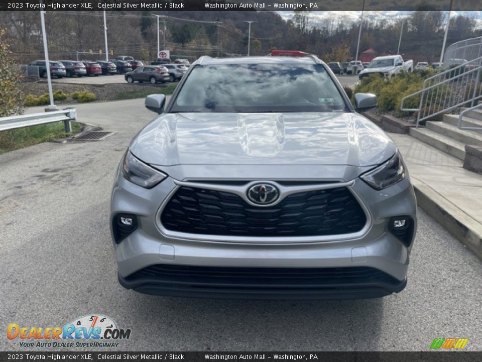 2023 Toyota Highlander XLE Celestial Silver Metallic / Black Photo #6