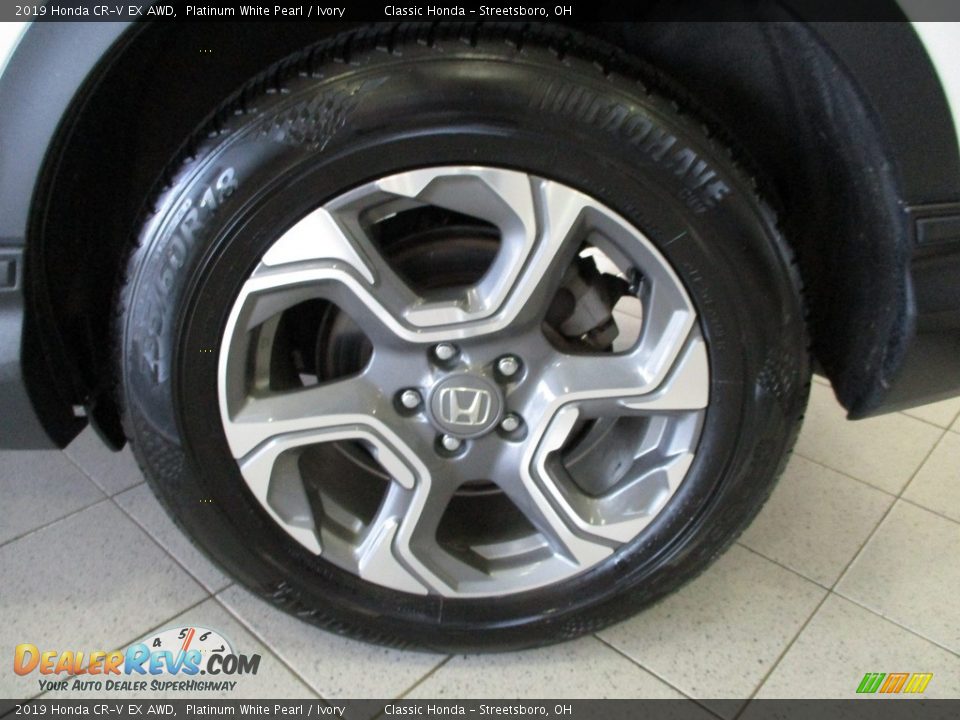 2019 Honda CR-V EX AWD Platinum White Pearl / Ivory Photo #11