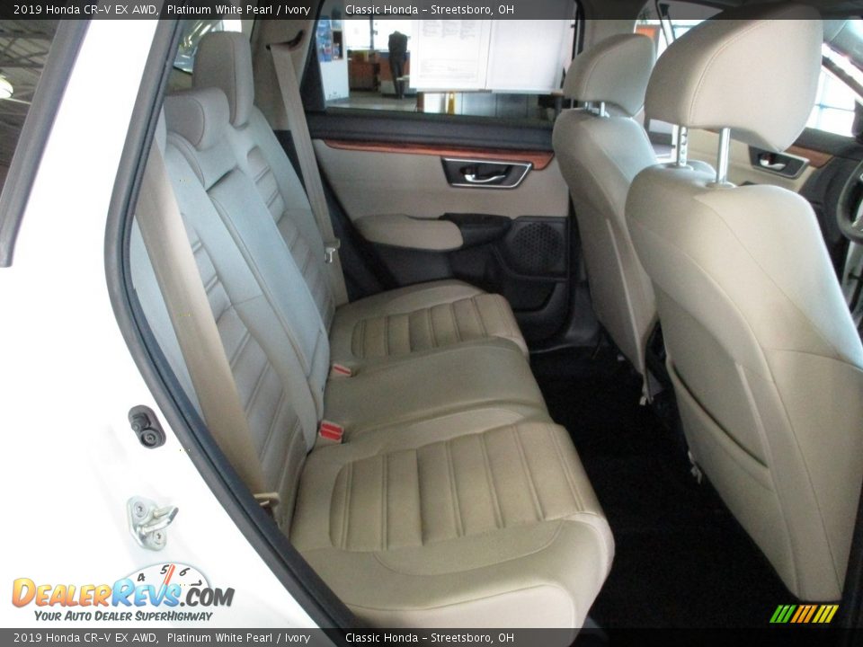 2019 Honda CR-V EX AWD Platinum White Pearl / Ivory Photo #20