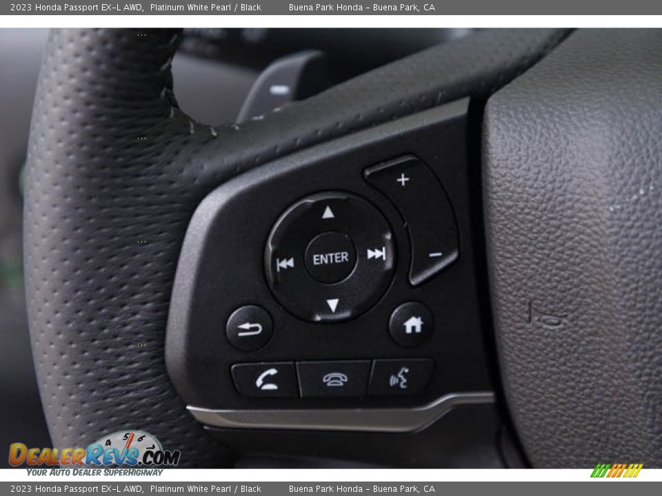 2023 Honda Passport EX-L AWD Steering Wheel Photo #20
