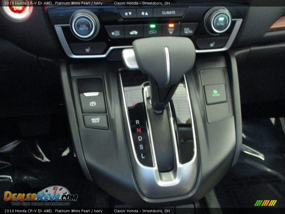 2019 Honda CR-V EX AWD Platinum White Pearl / Ivory Photo #34