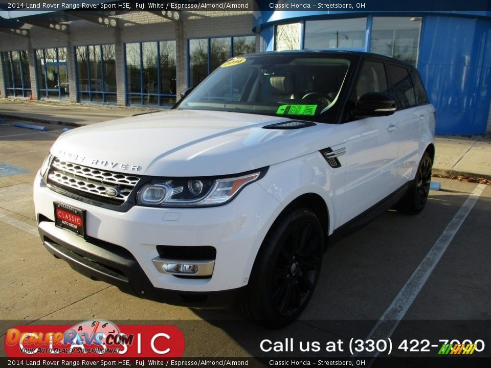 2014 Land Rover Range Rover Sport HSE Fuji White / Espresso/Almond/Almond Photo #1