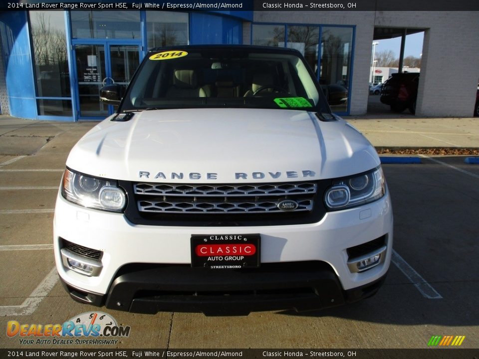 2014 Land Rover Range Rover Sport HSE Fuji White / Espresso/Almond/Almond Photo #2