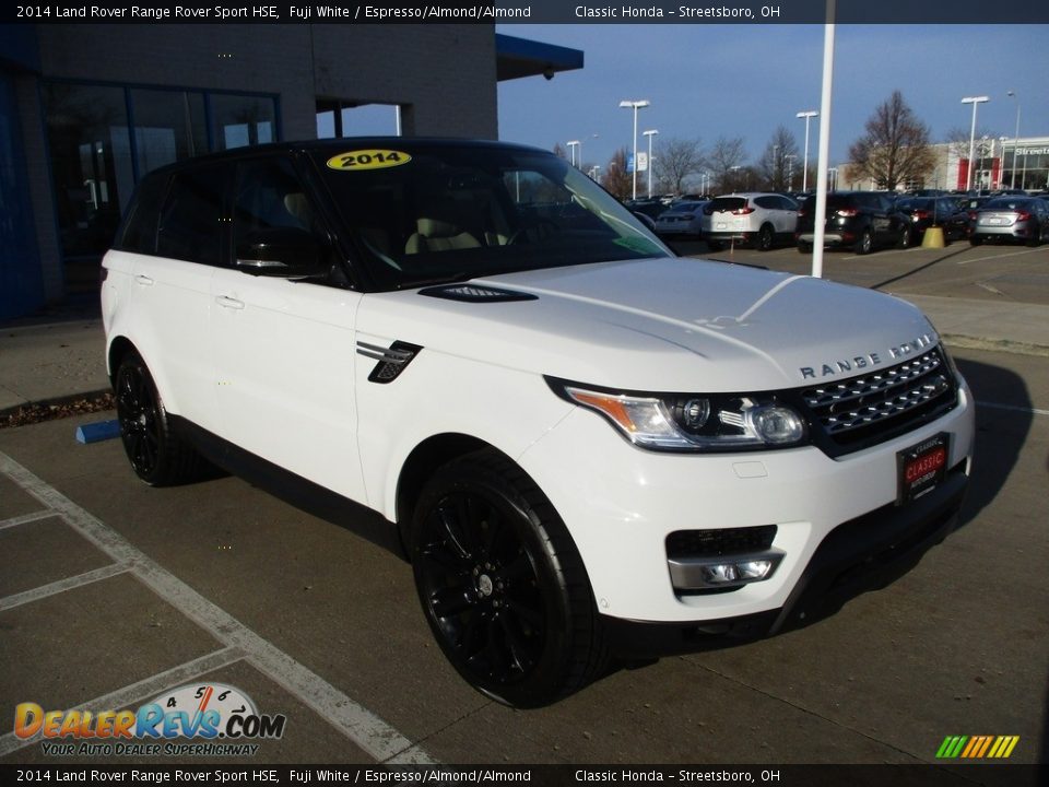 2014 Land Rover Range Rover Sport HSE Fuji White / Espresso/Almond/Almond Photo #3