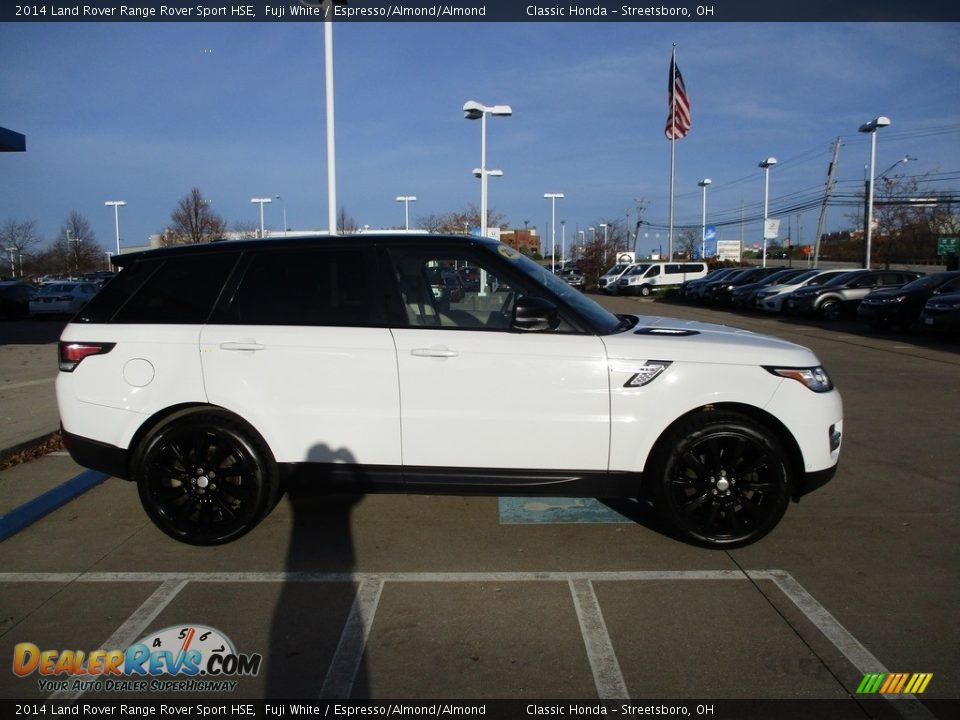 2014 Land Rover Range Rover Sport HSE Fuji White / Espresso/Almond/Almond Photo #4