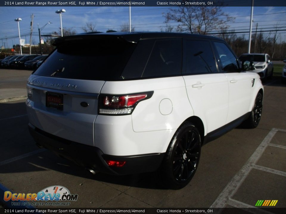 2014 Land Rover Range Rover Sport HSE Fuji White / Espresso/Almond/Almond Photo #7