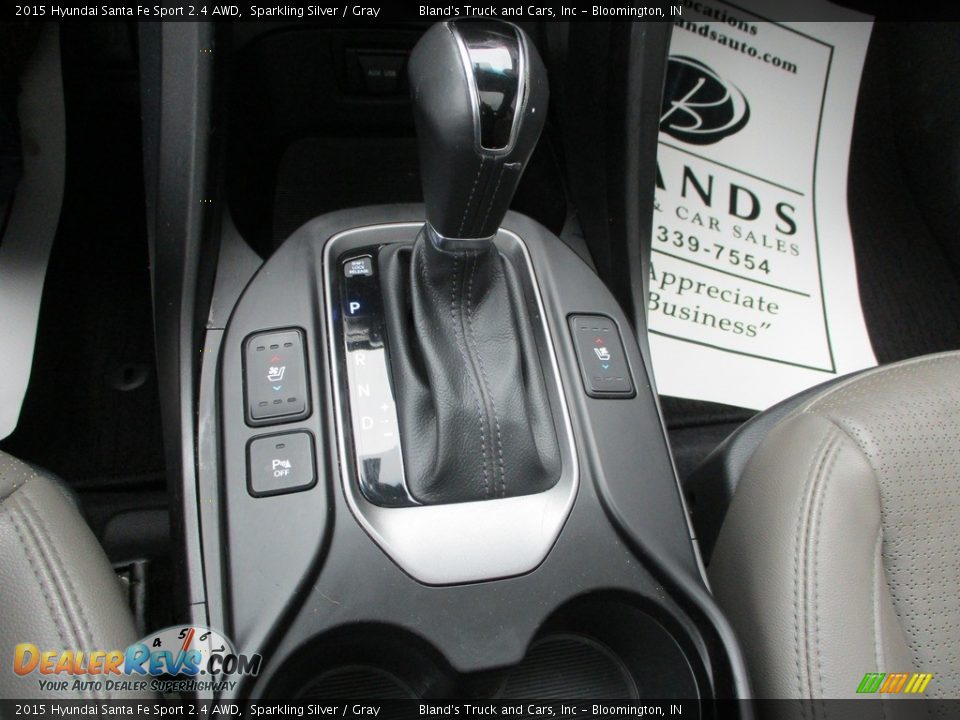 2015 Hyundai Santa Fe Sport 2.4 AWD Sparkling Silver / Gray Photo #23