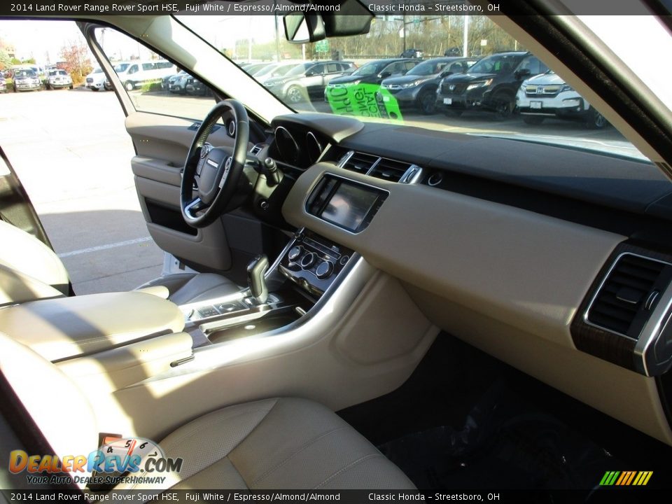 2014 Land Rover Range Rover Sport HSE Fuji White / Espresso/Almond/Almond Photo #16