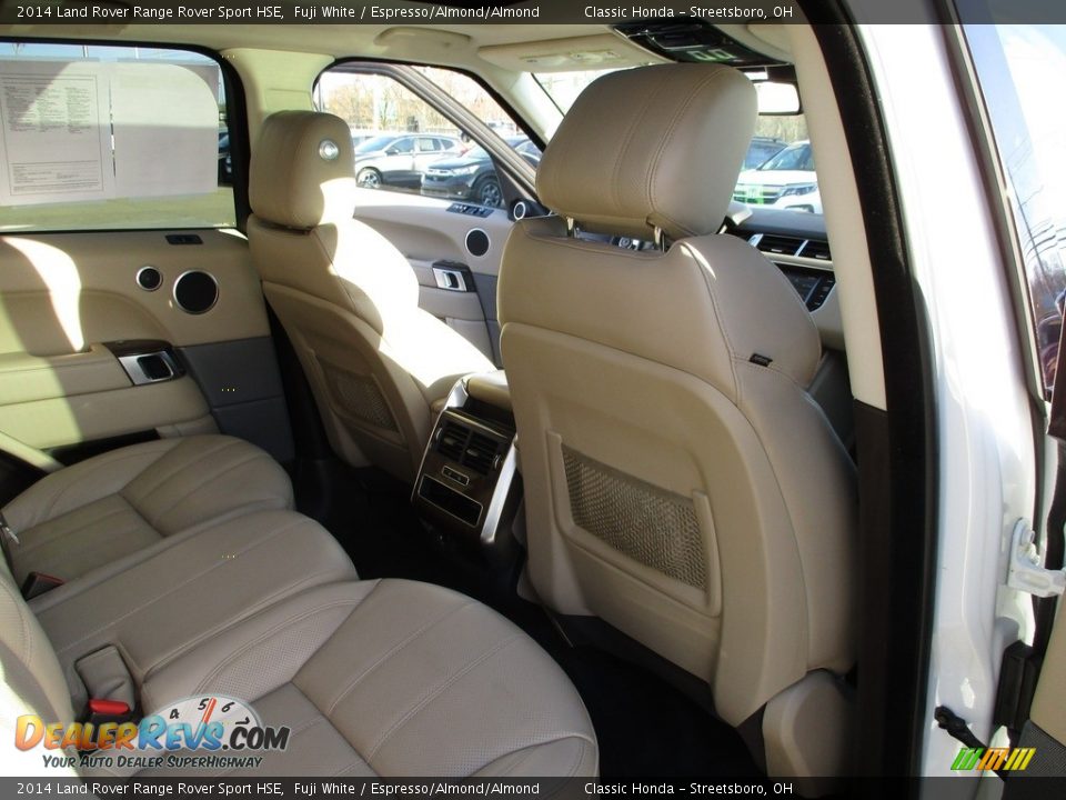 2014 Land Rover Range Rover Sport HSE Fuji White / Espresso/Almond/Almond Photo #20