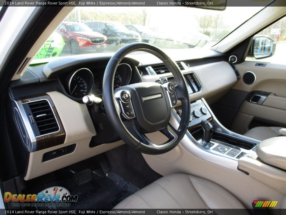 2014 Land Rover Range Rover Sport HSE Fuji White / Espresso/Almond/Almond Photo #28