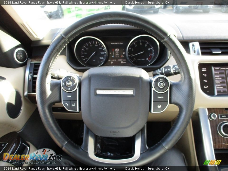 2014 Land Rover Range Rover Sport HSE Fuji White / Espresso/Almond/Almond Photo #31