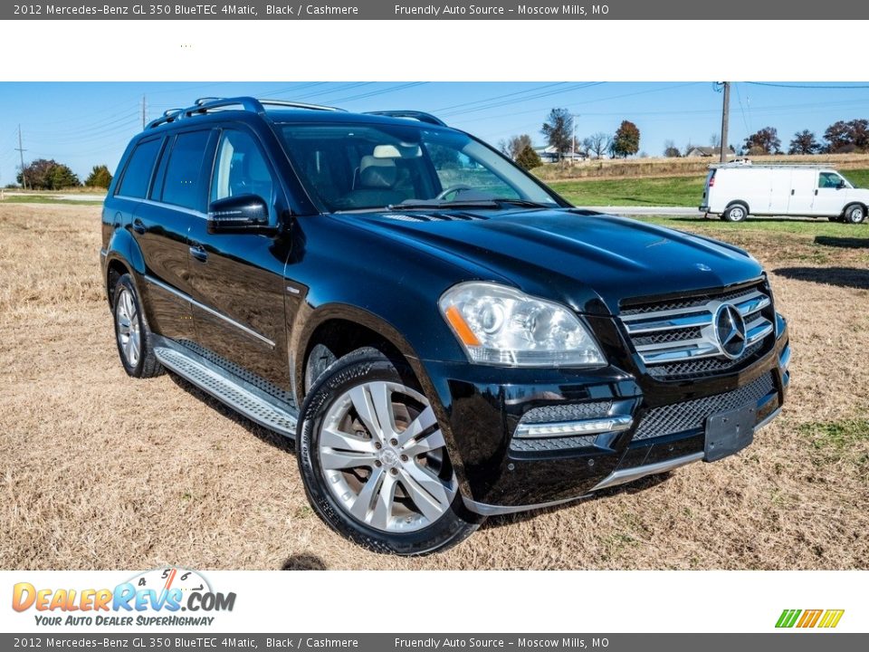 2012 Mercedes-Benz GL 350 BlueTEC 4Matic Black / Cashmere Photo #1