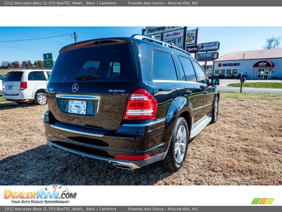 2012 Mercedes-Benz GL 350 BlueTEC 4Matic Black / Cashmere Photo #4