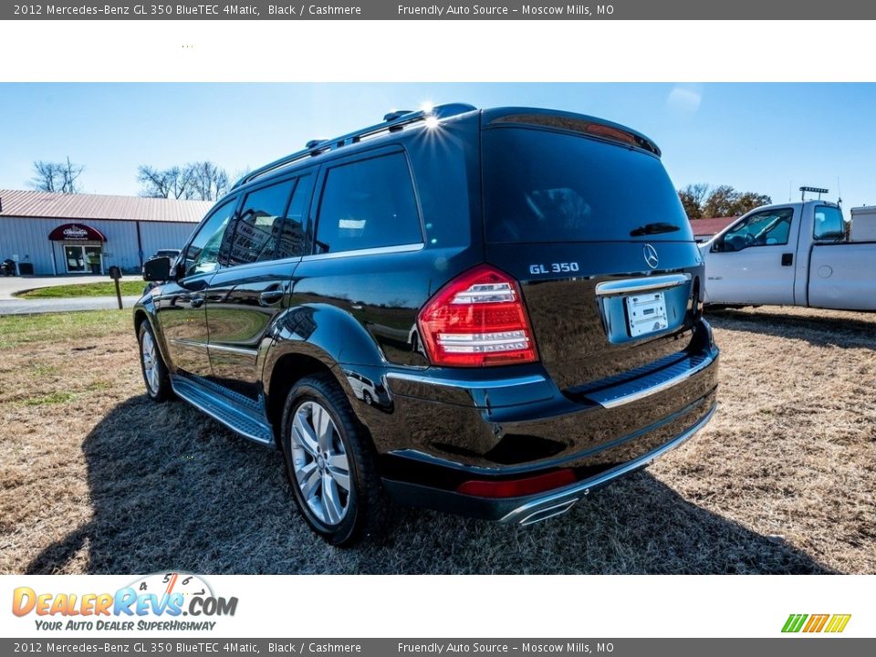 2012 Mercedes-Benz GL 350 BlueTEC 4Matic Black / Cashmere Photo #6