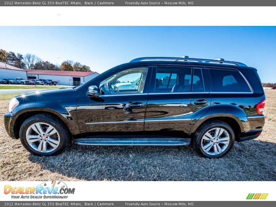 2012 Mercedes-Benz GL 350 BlueTEC 4Matic Black / Cashmere Photo #7