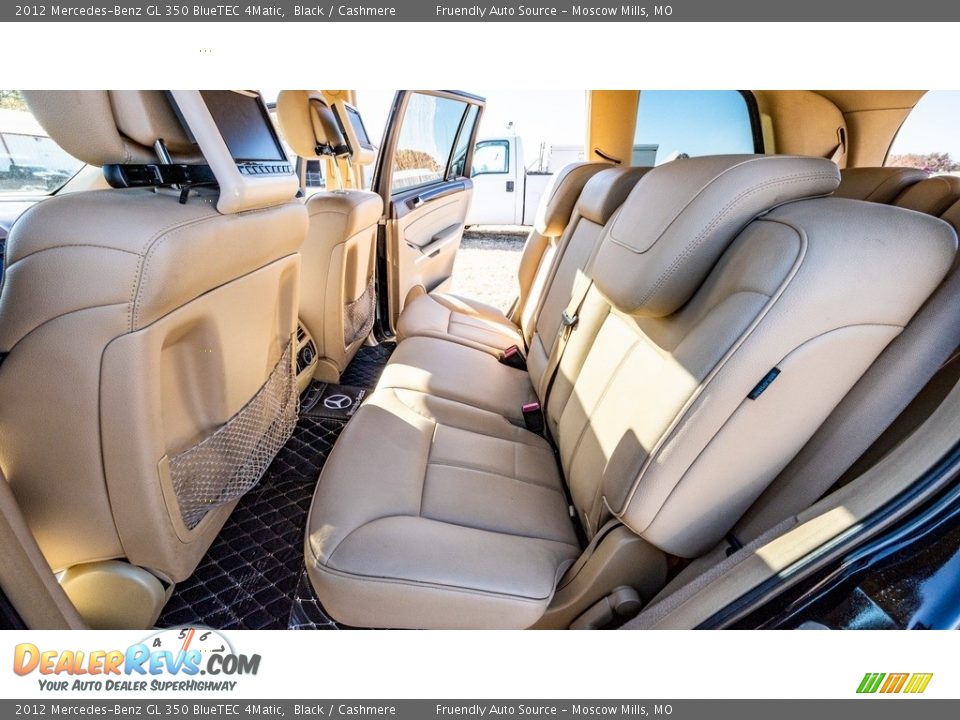 2012 Mercedes-Benz GL 350 BlueTEC 4Matic Black / Cashmere Photo #20