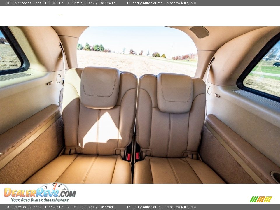 2012 Mercedes-Benz GL 350 BlueTEC 4Matic Black / Cashmere Photo #22