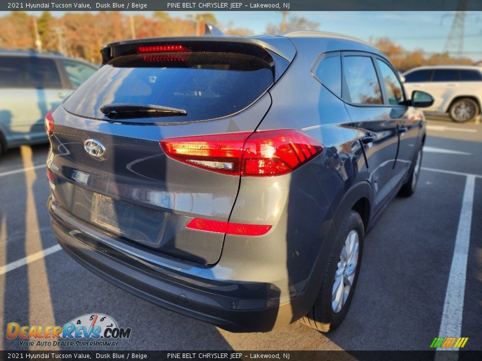 2021 Hyundai Tucson Value Dusk Blue / Beige Photo #6