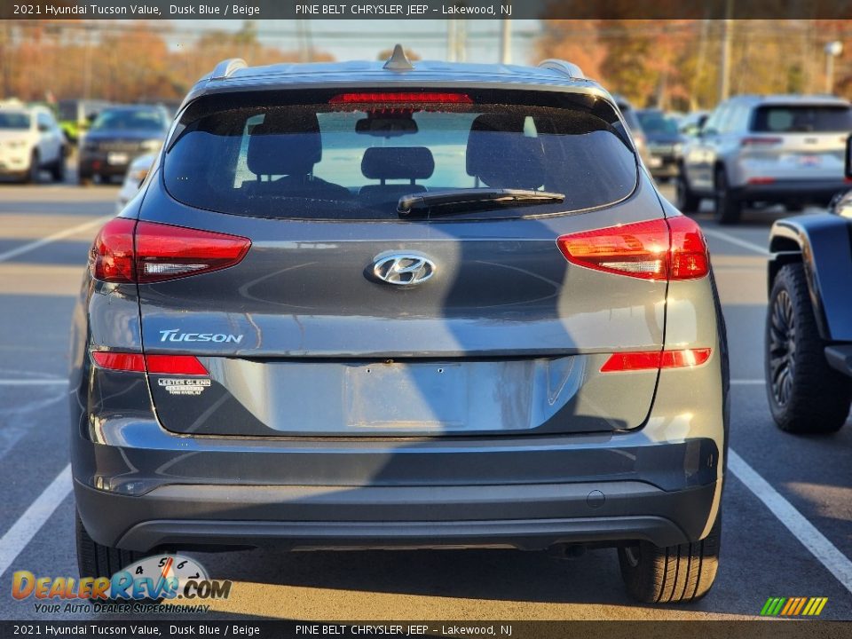 2021 Hyundai Tucson Value Dusk Blue / Beige Photo #7