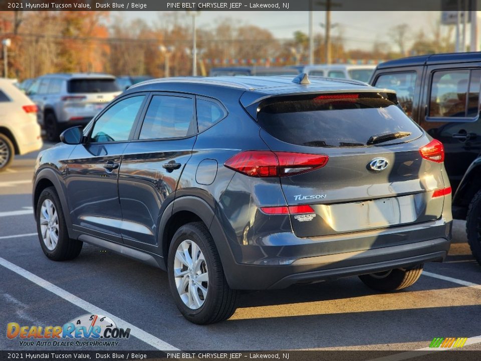 2021 Hyundai Tucson Value Dusk Blue / Beige Photo #8