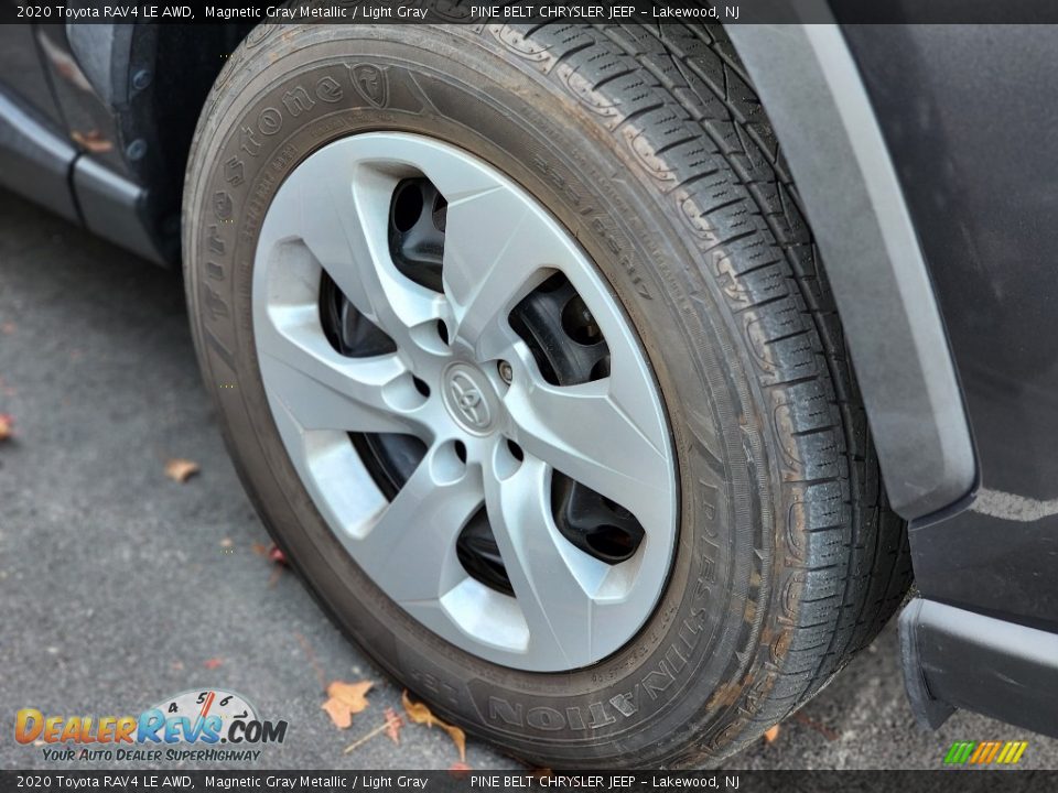 2020 Toyota RAV4 LE AWD Magnetic Gray Metallic / Light Gray Photo #5