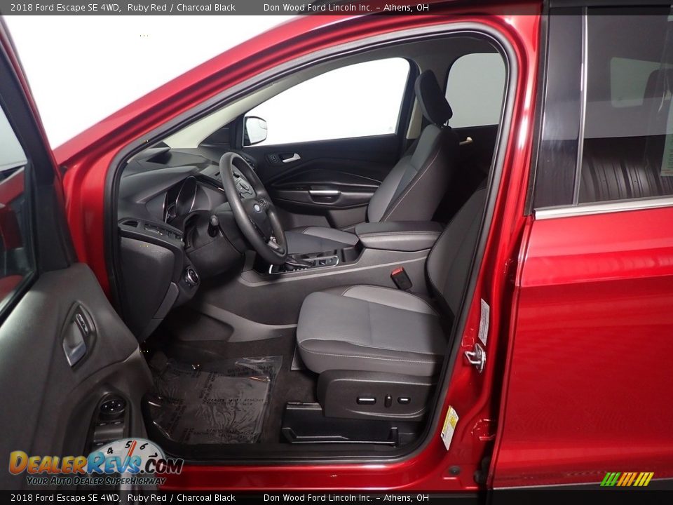 2018 Ford Escape SE 4WD Ruby Red / Charcoal Black Photo #21