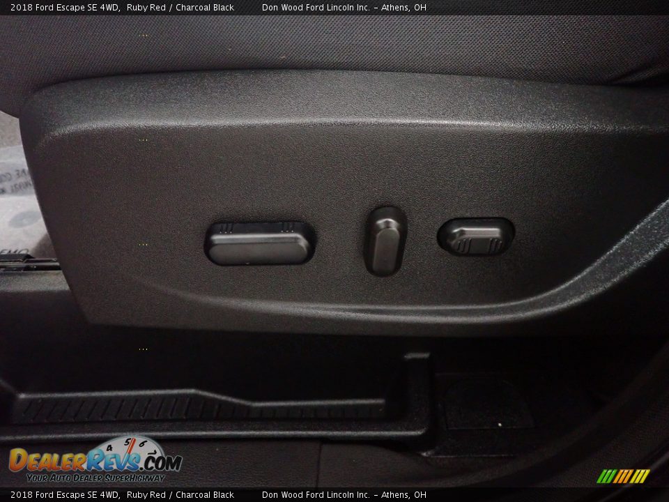 2018 Ford Escape SE 4WD Ruby Red / Charcoal Black Photo #22