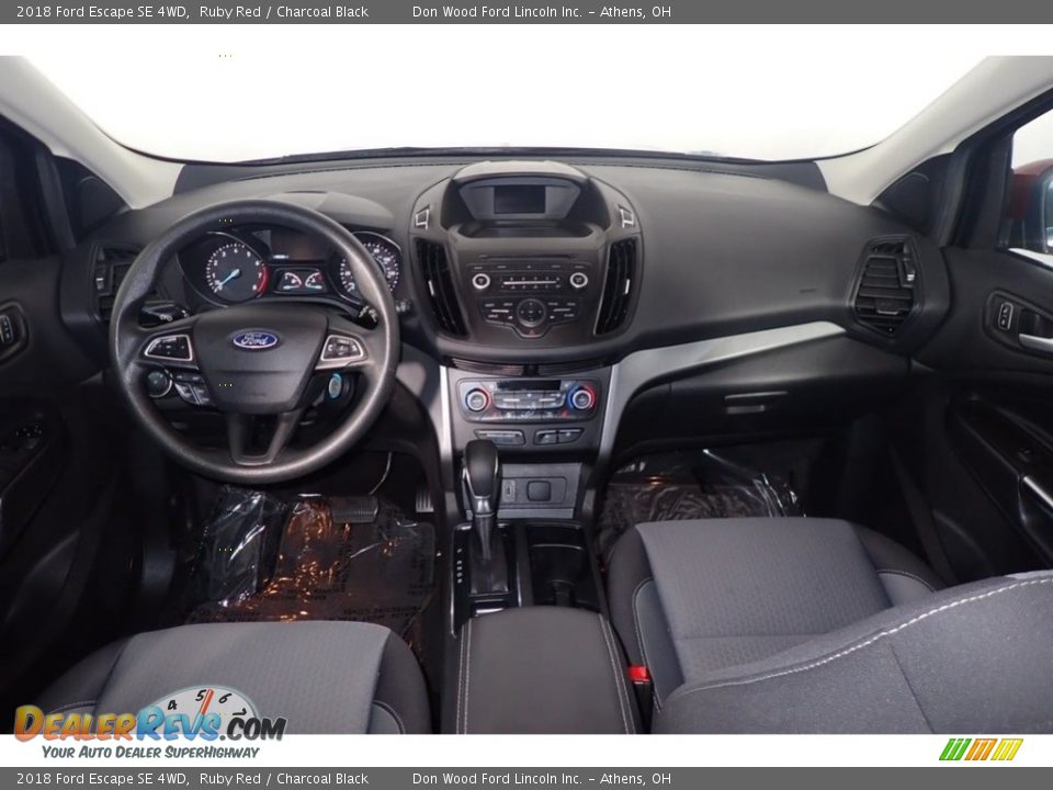 2018 Ford Escape SE 4WD Ruby Red / Charcoal Black Photo #23
