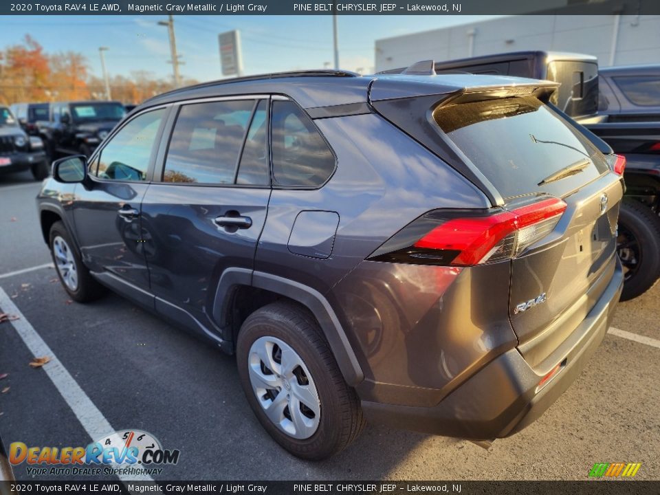 2020 Toyota RAV4 LE AWD Magnetic Gray Metallic / Light Gray Photo #10