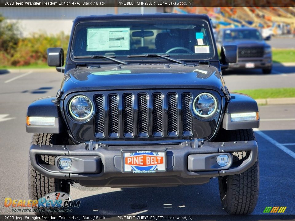 2023 Jeep Wrangler Freedom Edition 4x4 Black / Black Photo #2