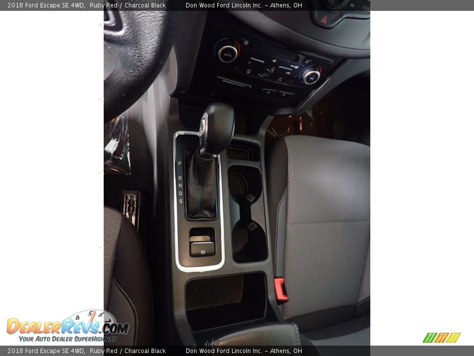 2018 Ford Escape SE 4WD Ruby Red / Charcoal Black Photo #31