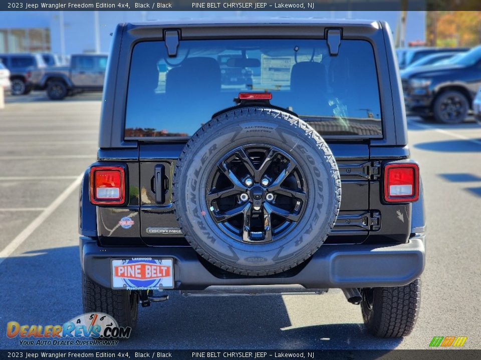 2023 Jeep Wrangler Freedom Edition 4x4 Black / Black Photo #5