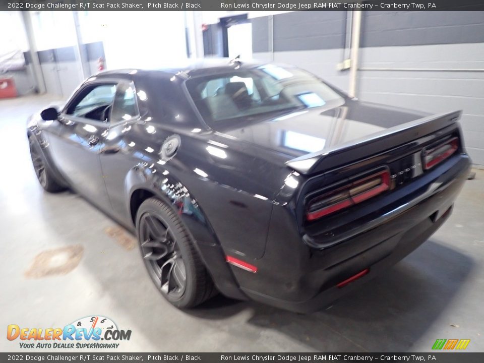 2022 Dodge Challenger R/T Scat Pack Shaker Pitch Black / Black Photo #7